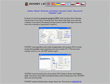 Tablet Screenshot of indonesian.dosprn.com