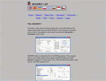 Tablet Screenshot of dosprn.com